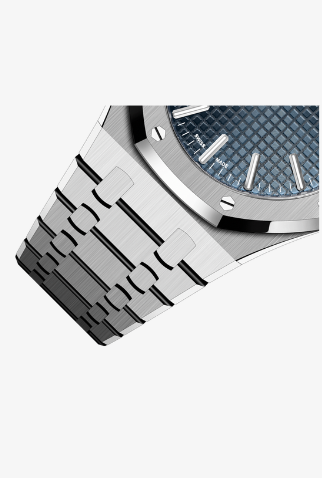 Audemars Piguet Royal Oak 41mm Selfwinding Silver Grande Tapisserie