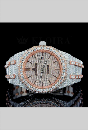 Audemars Piguet Royal Oak Rose Silver 41mm Diamond