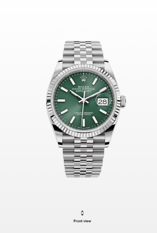 Rolex Datejust Oyster 36mm Mint Green